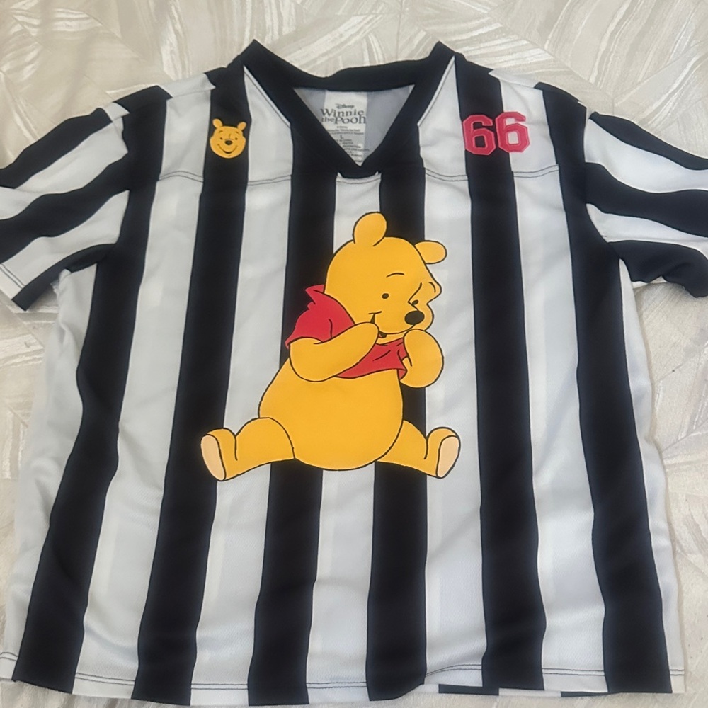 Disney Winnie the Pooh Kids Jersey - Black and White